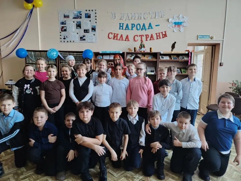 12 февраля ребята-орлята 4А класса посетили первое занятие большого проекта &amp;quot;Народы России: дорога дружбы&amp;quot;.