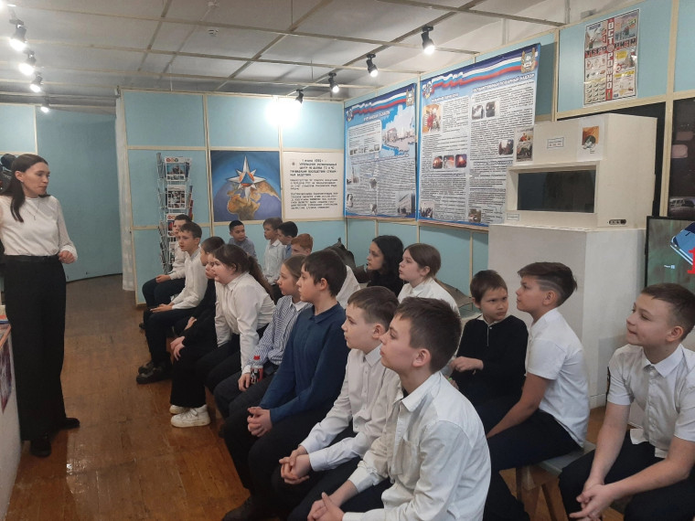 Пятиклассники на службе у безопасности!.